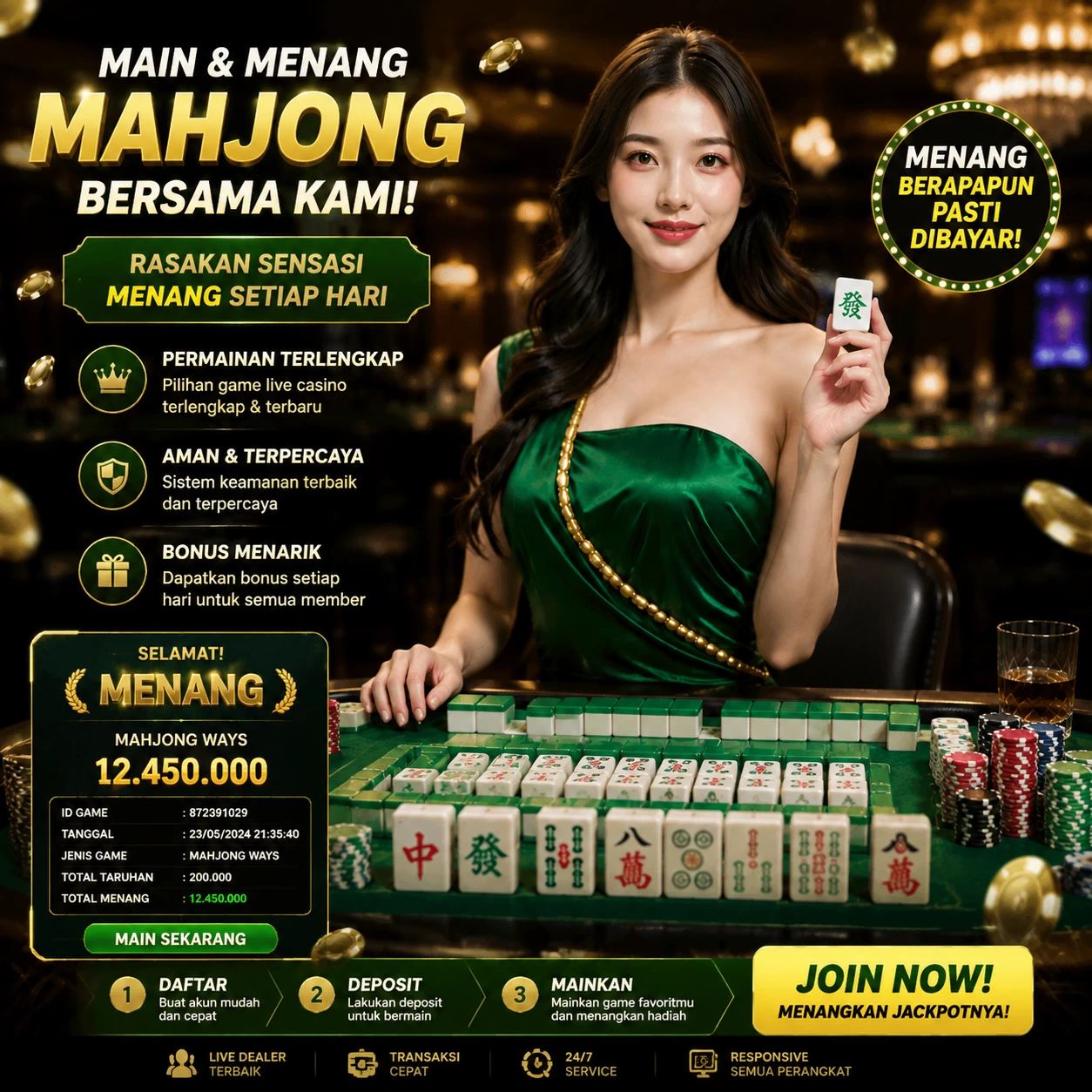 Yang berubah di rsnvip6: bookmark, e-wallet, turnover